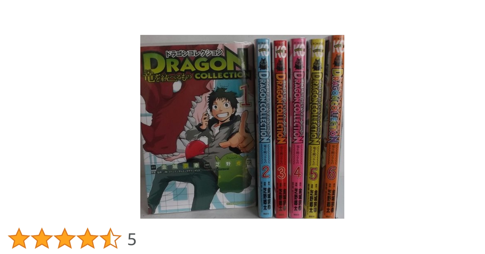 ドラゴンコレクション 竜を統べるもの コミック 1-6巻セット